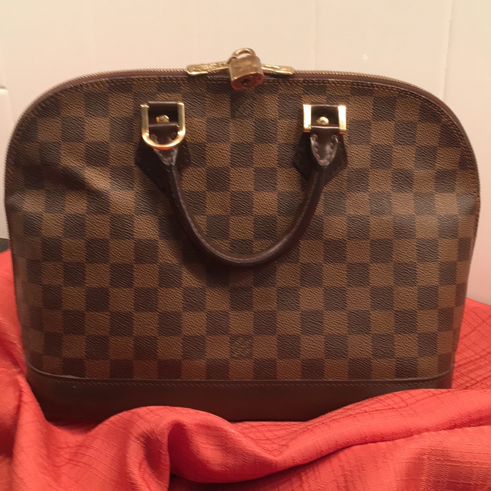 Vintage Louis Vuitton Alma PM Daimler Handbag